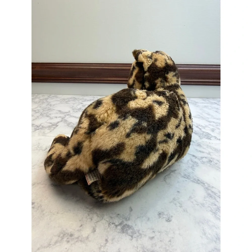 Ty Classic FIDDLES Cat Plush Brown Tan Spotted Tortoiseshell Stuffed Animal 2006